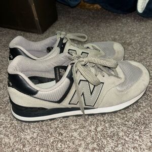 Grey New Balance 574